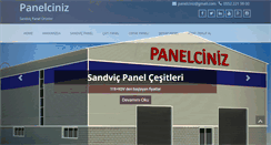 Desktop Screenshot of panelciniz.com