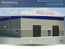 Tablet Screenshot of panelciniz.com